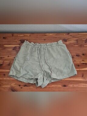 Universal Thread Light Green Drawstring Shorts